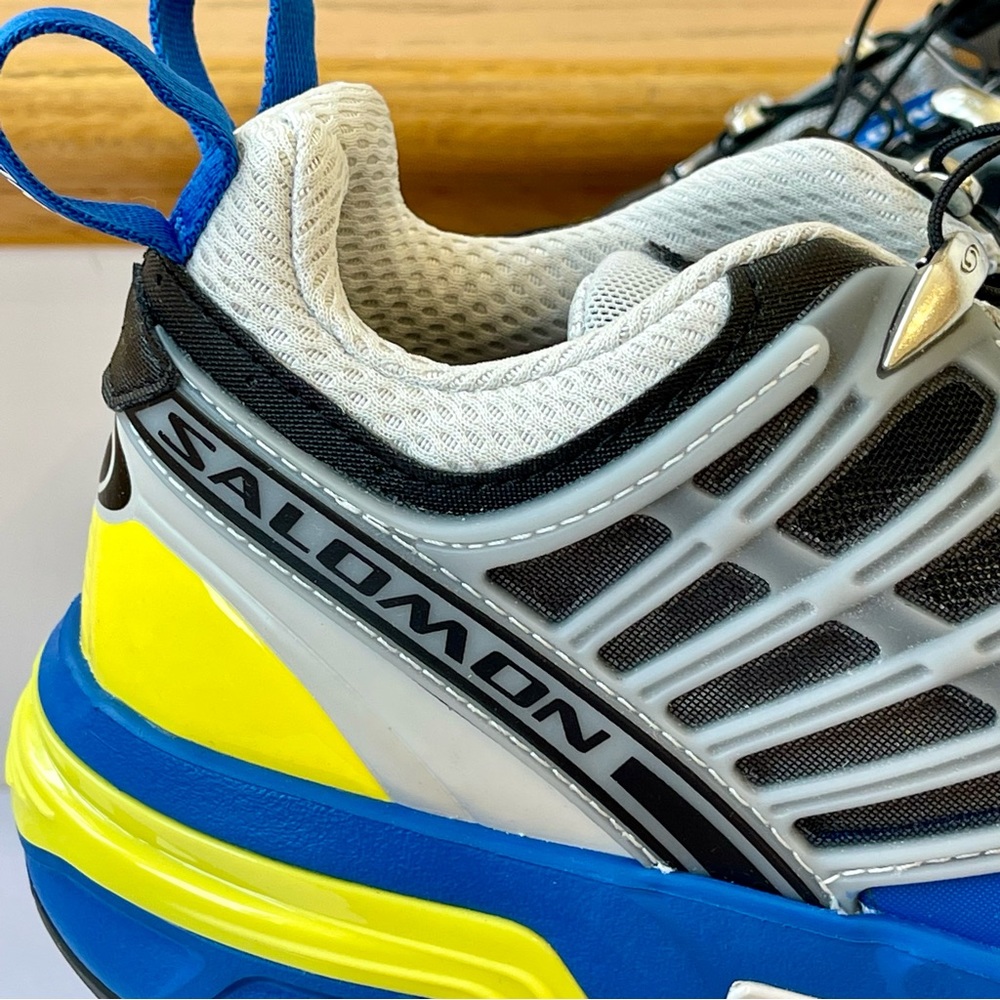 NWT Salomon ACS Pro Unisex Hiking Sport style Shoes in Lapis Blue / Buttercup - Picture 13 of 16